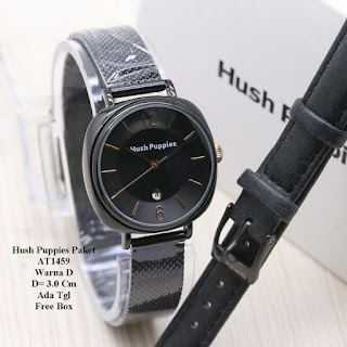 Jam Hush Puppies warna hitam