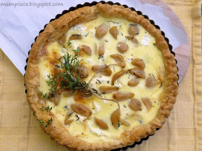 Ms. enPlace: Caramelized Garlic Tart