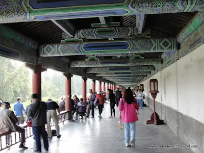 hallway at Temple of Heaven in Beijing, China