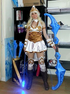 how to get freljord ashe, freljord ashe skin, how to unlock freljord ashe, free freljord ashe, lol freljord ashe, freljord ashe 2015, freljord ashe 2016, Freljord Ashe Cosplay Costume Designs, creativecosplaydesigns.blogspot.com