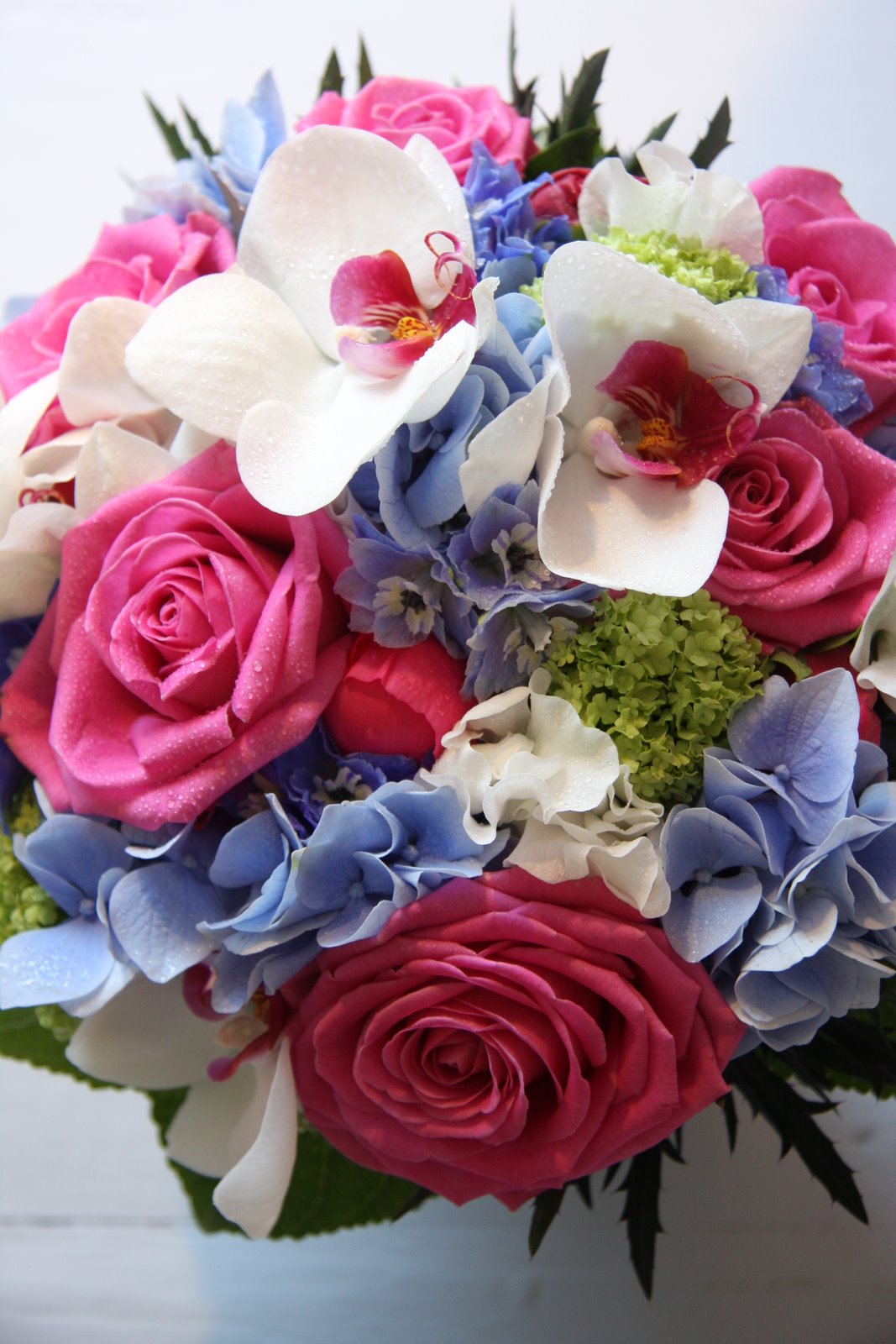 Hot Pink & Royal Blue Wedding