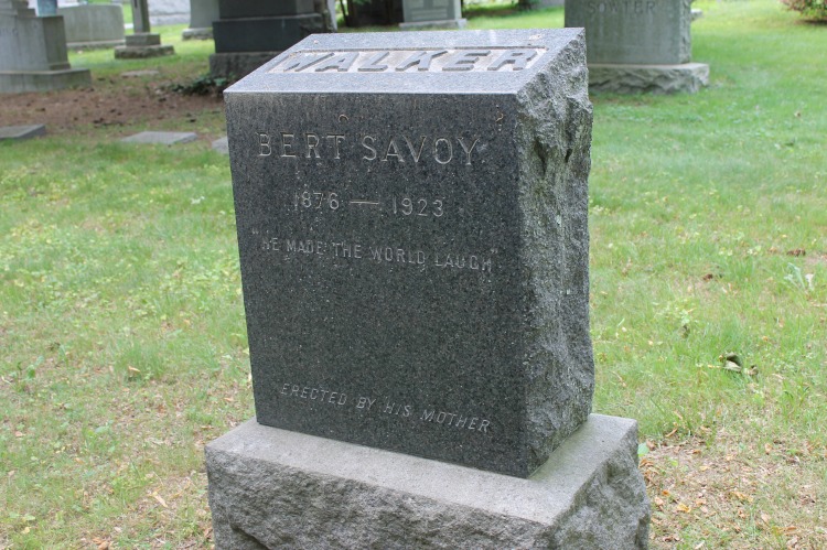 A Vintage Nerd, Bert Savoy Grave,Woodlawn Cemetery, Mary Pickford Burial, Vintage Blog, Where Old Hollywood Stars are Buried