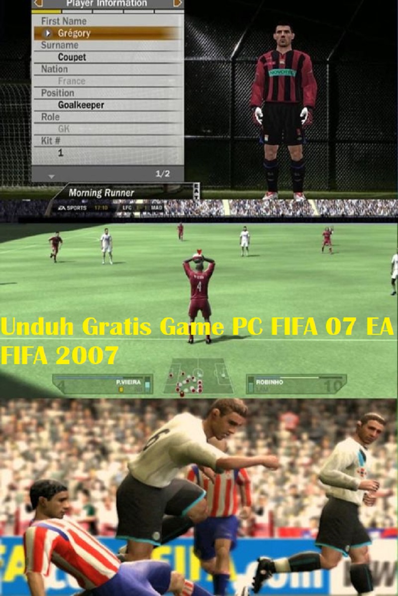 Unduh Gratis Game PC FIFA 07 EA FIFA 2007