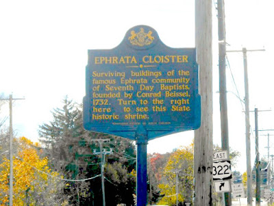 Historic Ephrata Cloister in Ephrata Pennsylvania