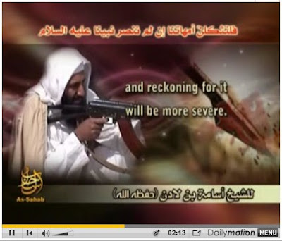 Osama Bin Laden 39 s latest video. Osama Bin Laden 39 s latest