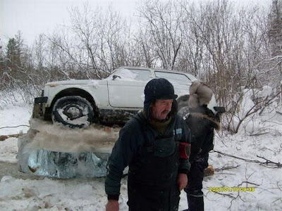 Driving on the Ice Fail - Riding on the ice Fail