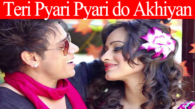 Teri pyari pyari do akhiyan lyrics || Sajjna Punjabi Remix Song ||Bhinda Aujla, Bobby Layal