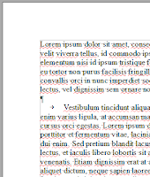 Fragment akapitu w Wordzie i OpenOffice