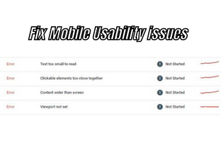 How to Fix Mobile Usability issues in blogger - sadi tech