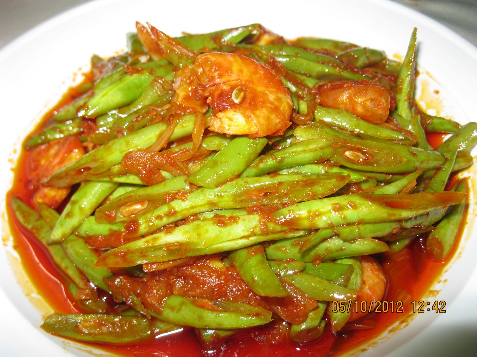RESEPI CIKGU ANI: KACANG BUNCIS TUMIS BERLADA
