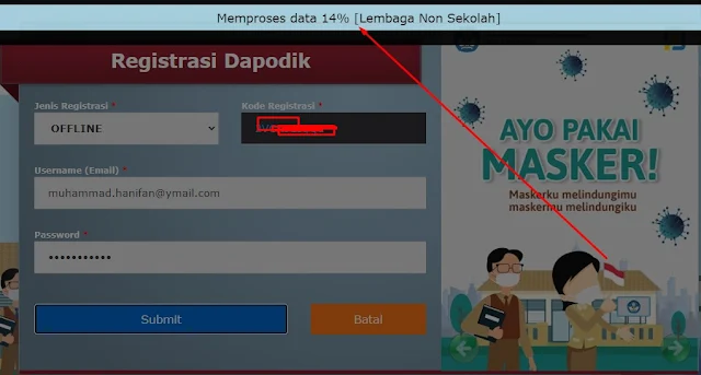 Cara Registrasi Offline Aplikasi Dapodik 2021 Dengan Mudah Menggunakan Prefill Tahun Pelajaran 2020/2021