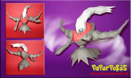 Pokemon Darkrai Papercraft