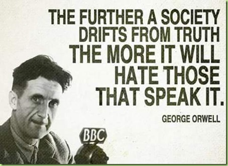 orwell truth and lies