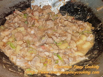 Special Bicol Express - Cooking Procedure