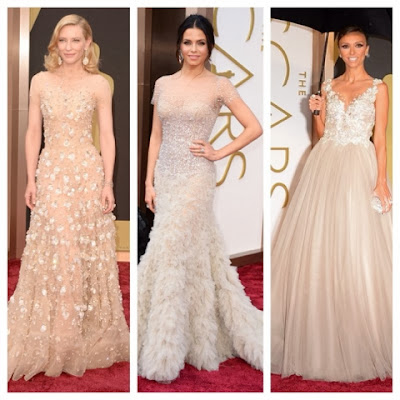 Nude Embellished Trend Cate Blanchett, Armani, Jenna Dewan-Tatum, Reem Acra, Guiliana Rancic, Paolo Sebastian, 86th Academy Awards