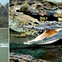 Ibu campak anak OKU dalam sungai yang dipenuhi buaya