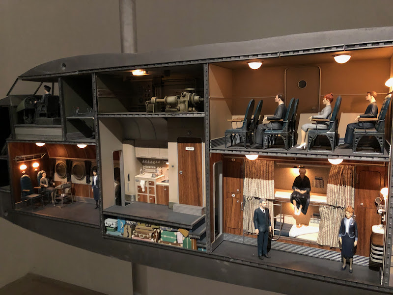 French Dispatch model plane cross section