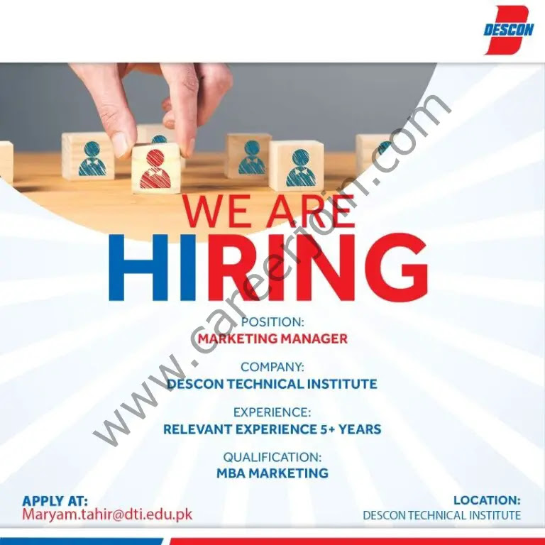 Jobs in Descon Engineering Limited