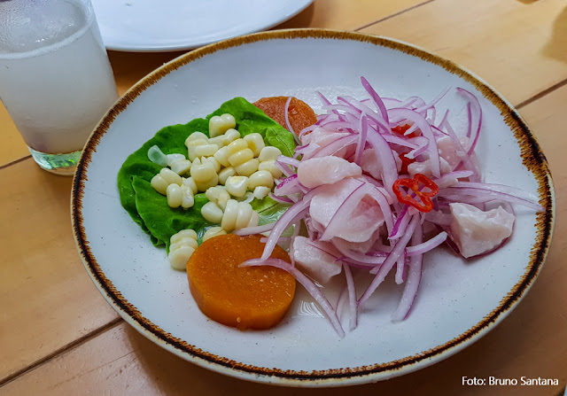 Restaurante Amoramar, em Barranco, Lima, Peru