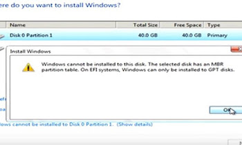 Cara Convert MBR ke GPT (Maupun Sebaliknya)