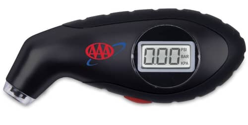 LIFELINE 4358AAA Matte Black Digital Pressure Gauge