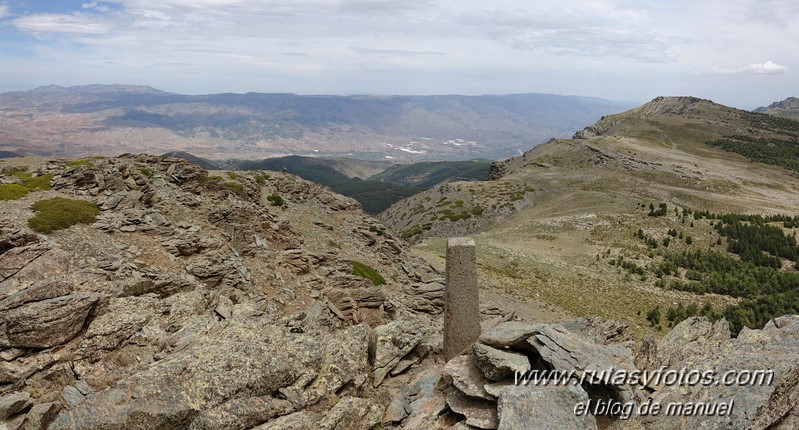 Almirez - La Cumbre - Cruz del Pescadero - Piedra Horadada - Tajo de la Querencia - Tajo de la Cruz