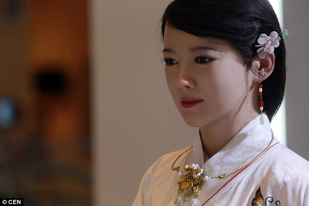 Meet China’s Robot Goddess Who Can Be Confused For A Real Human