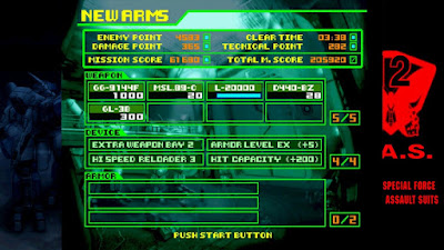 Assault Suit Leynos 2 Saturn Tribute Game Screenshot 2