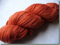 Madder on alpaca