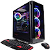 CyberpowerPC Gamer Supreme Liquid Cool Gaming PC, Intel Core i7-9700K 3.6GHz, NVIDIA GeForce RTX 2070 Super 8GB, 16GB DDR4, 1TB PCI-E NVMe SSD, WiFi Ready & Win 10 Home (SLC8260A2, Black)