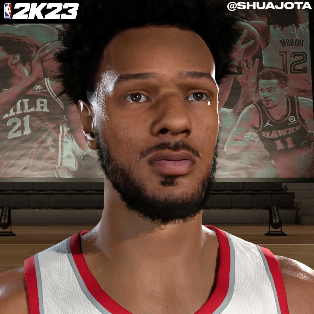 NBA 2K23 Olivier Sarr Cyberface