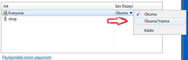 Windows 7 ile windows xp dosya paylaşımı nasıl yapılır