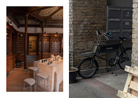 a visit to the design store Frama in Copenhagen bicycle