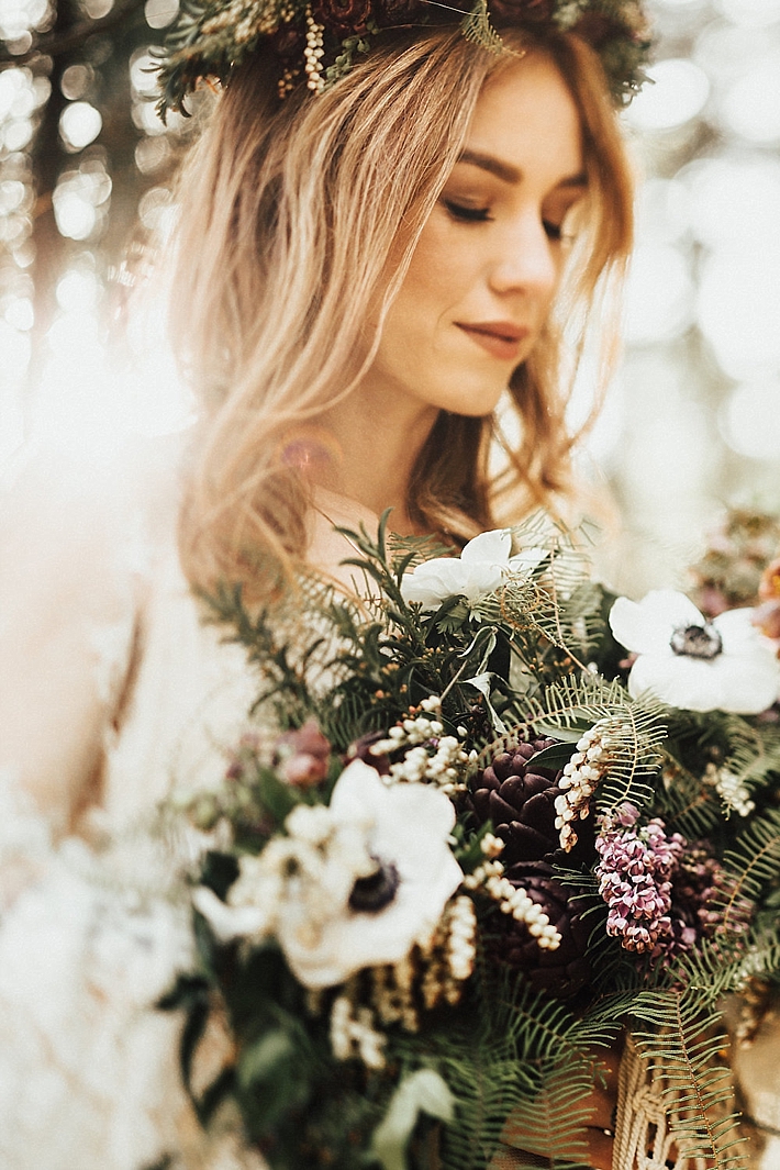 Intimate Bohemian Wedding Inspiration in Yosemite Valley | Randi Kreckman Photography