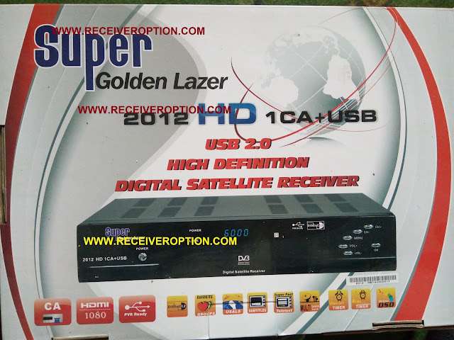 SUPER GOLDEN LAZER 2012 HD RECEIVER POWERVU KEY SOFTWARE