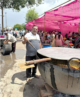 धूमधाम से मनाई गई हनुमान जयंती  अनेक स्थानों पर लगाए गए भंडारे