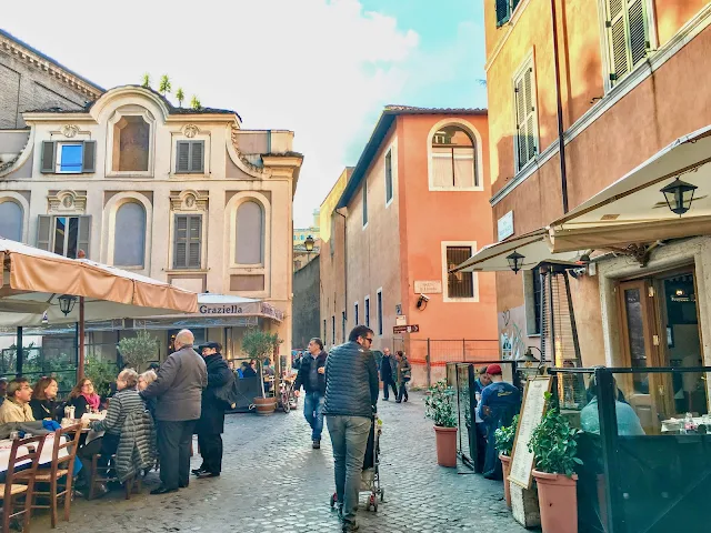 Roma gezilecek yerler Trastevere