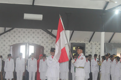 Kakankemenag Tanjungbalai Hadiri Acara Pengukuhan Paskibraka