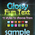 GraphicRiver - Genuine Glossy Style Fun Text