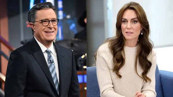  Stephen Colbert Faces Backlash Over Insensitive Jokes About Kate Middleton's Health