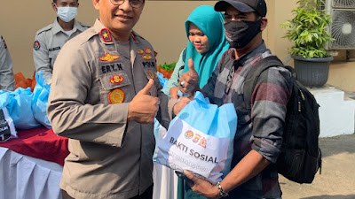 Sambut HUT Humas Polri ke-71, Bidhumas Polda Banten Gelar Donor Darah dan Baksos 