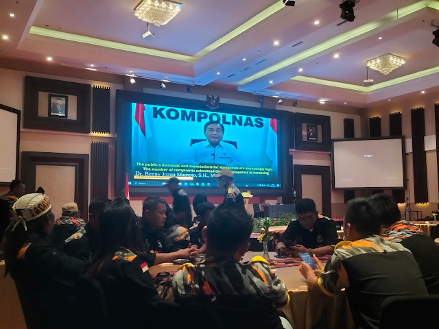 Kompolnas Hadiri Rakernas dan HUT LSM GMBI Ke 22