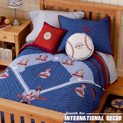 boys room ideas with baseball bedding
