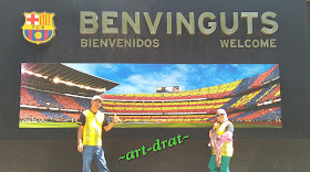 Bercuti ke Barcelona : Tempat Menarik  stadium Nou Camp