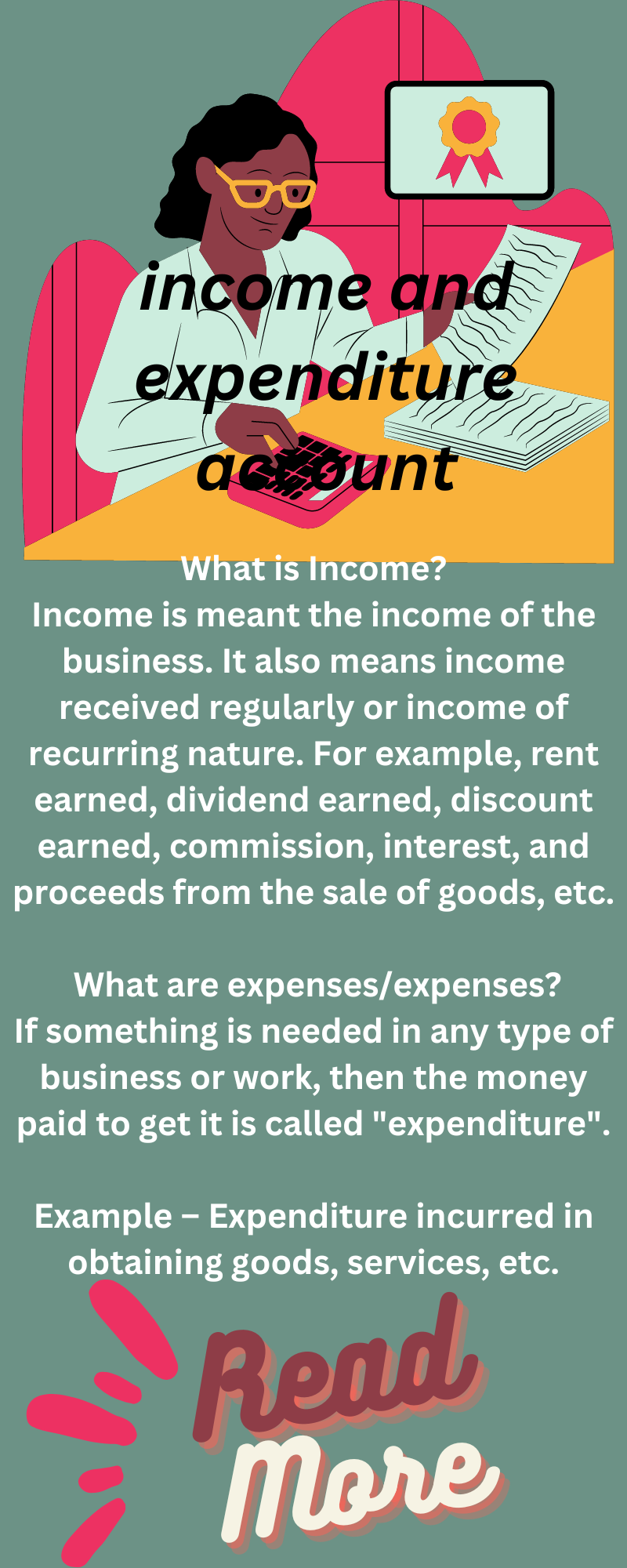 income and expenditure account