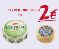 Promozione Cashback Galbani "Il Buono che conviene" : 2€ di rimborso con Bel Paese