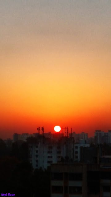 Sunrise Photographed By Atul Gaur