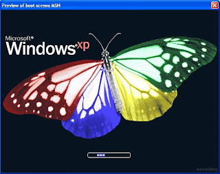 Boot Screen Welcome Screen Windows  XP