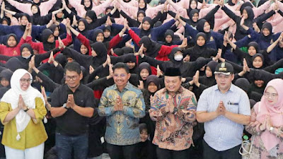 Latgab 1500 penari Tari Ratoh Jaroe se Jabodetabek di gelar di Kota Tangerang