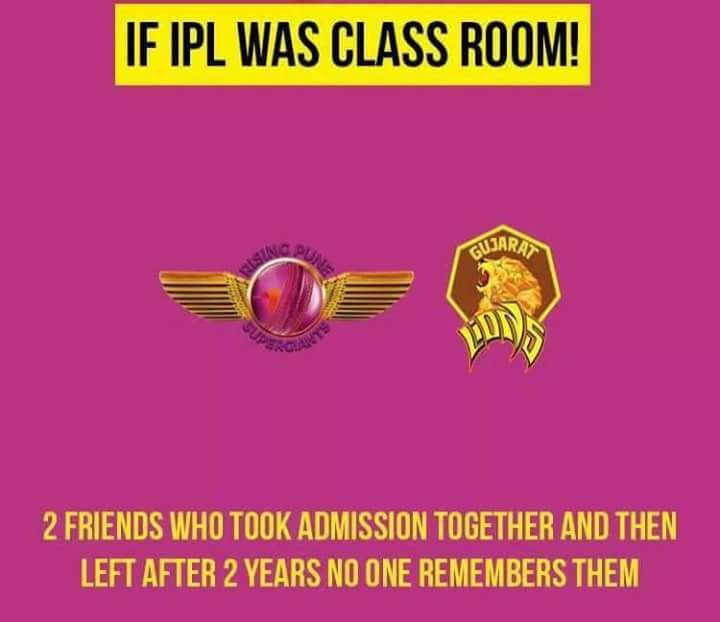 Pune warriors, Gujarat Lions ipl